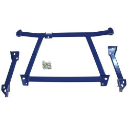 Strut bar front lower - LANCER EVO 7-9 BLUE