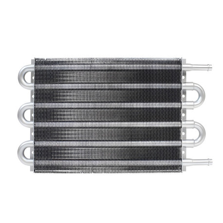 Transmission and power steering cooler ATF gearbox/servo cooler set 6 rows | races-shop.com