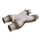 X pipes Stainless steel pipe exhaust X 51mm (2") | races-shop.com
