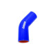 Elbows 45° Silicone hose elbow 45° - 45mm (1,77") | races-shop.com