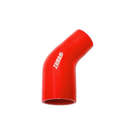 Elbows 45° reductive Silicone hose elbow reducer 45° - 15mm (0,59") to 20mm (0,79") | races-shop.com