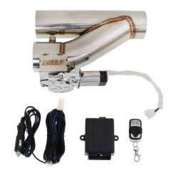 Electronic exhaust Y-Pipe Cutout Valve