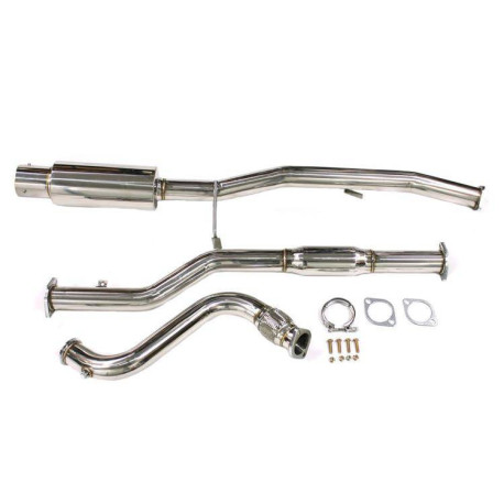 Cat backs RACES Exhaust CatBack BMW E30 320, 325 | races-shop.com