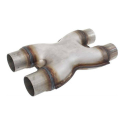 Stainless steel pipe exhaust X 76mm (3")