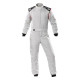 FIA racing suit OMP First-S, silver