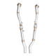 Down pipes and dump pipes Downpipe for AUDI A6 2.7 biturbo | races-shop.com