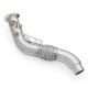 Down pipes and dump pipes Downpipe for BMW E60, E61 525d, 530d, 530xd M57N2 | races-shop.com