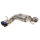 Cat backs RACES Exhaust, Cat back BMW E90/ E91 320I/ 320D/ 323I/ 330D | races-shop.com
