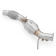 Down pipes and dump pipes Downpipe for BMW E60 E61 520D + CAT | races-shop.com