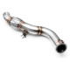 Down pipes and dump pipes Downpipe for BMW E90 E91 318D 320D | races-shop.com