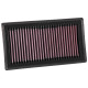 Replacement air filters for original airbox Replacement air filter K&N 33-5060 | races-shop.com
