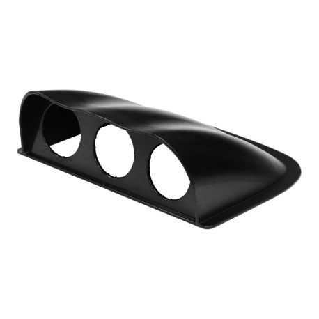 Gauge holders universal Triple 52mm gauge dashboard holder | races-shop.com