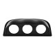 Gauge holders universal Triple 52mm gauge dashboard holder | races-shop.com
