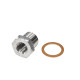 Oxygen sensors and adapters Lambda (o2) Probe Reduction Adapter M18x1.5 - M12x1.25 | races-shop.com
