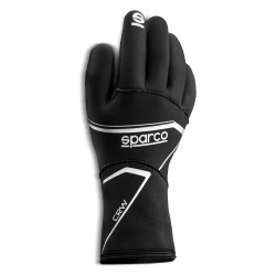Karting gloves Sparco CRW (external stitching), black
