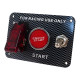 Switch panels Carbon-style engine start panel | races-shop.com