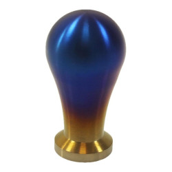 Aluminium Gear stick Typ B Titanium Blue