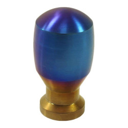 Aluminium Gear stick Typ A Titanium Blue