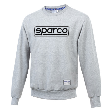 Hoodies and jackets Sparco men`s sweatshirt CREW NECK SWEETSHIRT FRAME gray | races-shop.com