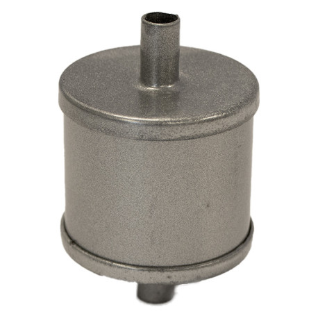Universal air filters Pipercross in-line filter (silver) | races-shop.com
