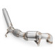 Down pipes and dump pipes Downpipe AUDI A3 8V 1.8 TFSI + CATALYST | races-shop.com