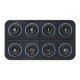 Standalone ecu, display and accessories Ecumaster 8 position CAN KEYBOARD | races-shop.com