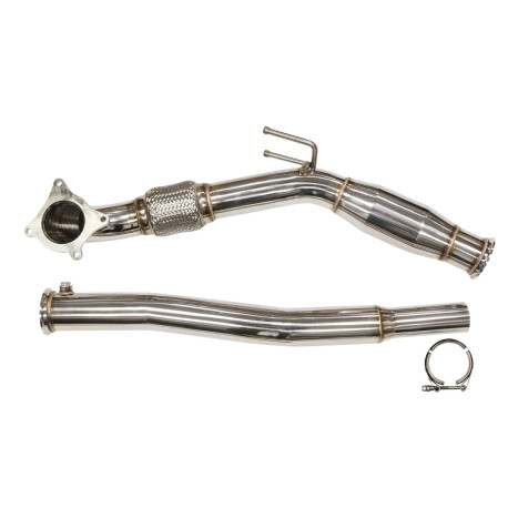 Down pipes and dump pipes Downpipe for Audi A3 2.0 TFSI with cat | races-shop.com