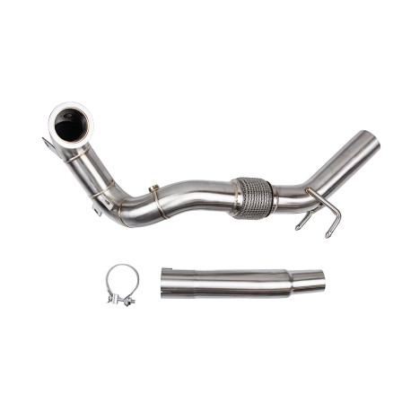 Down pipes and dump pipes Downpipe for VW Golf VII 1.4 TSI | races-shop.com