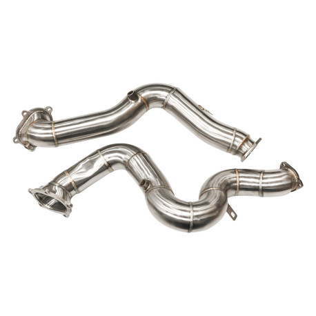 Down pipes and dump pipes Downpipe for Audi RS6 C7 4G 2012+ decat | races-shop.com