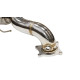 Down pipes and dump pipes Downpipe for VW GOLF VI R with cat | races-shop.com