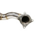 Down pipes and dump pipes Downpipe for AUDI TTS with cat | races-shop.com
