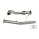 Down pipes and dump pipes Downpipe for VW GOLF VI R with cat | races-shop.com