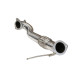 Down pipes and dump pipes Downpipe for VW GOLF VI R with cat | races-shop.com