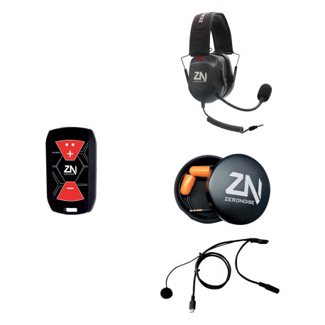 Headsets ZeroNoise PIT-LINK TRAINER Bluetooth Communication Kit, Android compatible headset | races-shop.com