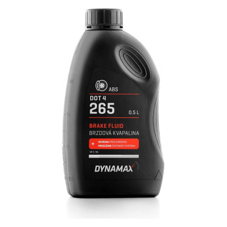 Brake fluids Brzdová kvapalina DYNAMAX 265 DOT4 - 0,5l | races-shop.com