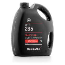 Brzdová kvapalina DYNAMAX 265 DOT4 - 4l
