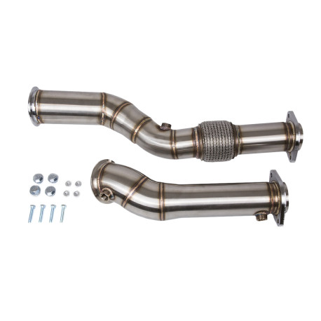 Down pipes and dump pipes Downpipe for BMW G80 S58 M3 2020+ | races-shop.com