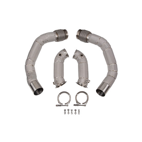 Down pipes and dump pipes Downpipe for BMW X6M F96 (20+) | races-shop.com