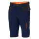 Lifestyle SPARCO Teamwork light short for men blue/orange | races-shop.com