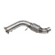 Down pipes and dump pipes Downpipe for BMW E6x E7x E83 E9x M57N2 2004-2010 | races-shop.com
