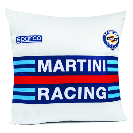 Promotional items Replica throw pillow SPARCO MARTINI RACING - white | races-shop.com