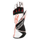 Karting gloves OMP KS-2R (external stitching), white/black/red