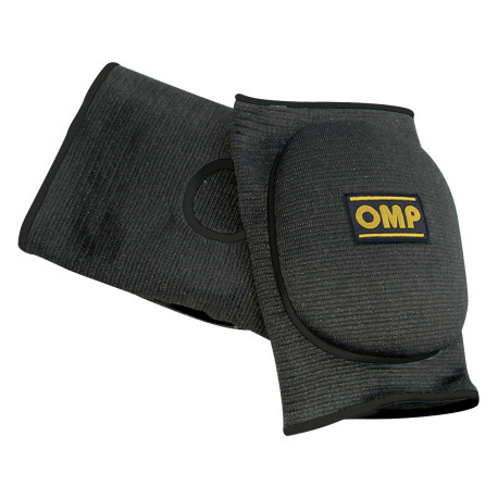 Neck collars and protections OMP knee pads (padded), black | races-shop.com