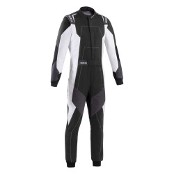 FIA racing suit SPARCO R580 X-Light Full Efficiency, black/white