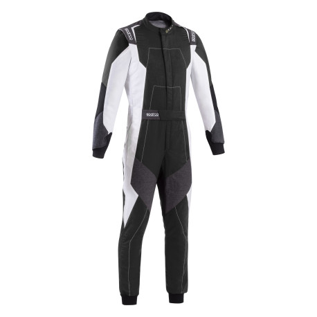 Suits FIA racing suit SPARCO R580 X-Light Full Efficiency, black/white | races-shop.com