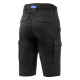 Lifestyle Sparco FTW Cotton Work Bermuda HAWAII, black | races-shop.com
