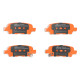 DBA brakes DBA Xtreme Performance rear brake pads DB1509XP (ECE R90) | races-shop.com