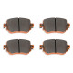 DBA brakes DBA Xtreme Performance rear brake pads DB15009XP | races-shop.com