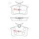 DBA brakes DBA Race Performance rear brake pads DB1449RP | races-shop.com