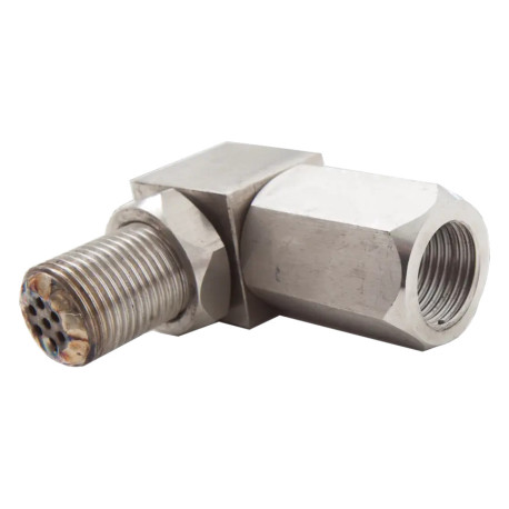 Oxygen sensors and adapters XFORCE O2 Sensor Adapter (with mini cat, 90°) | races-shop.com